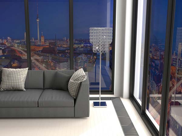 ενδοδαπέδια κανάλια και θερμοπομποί