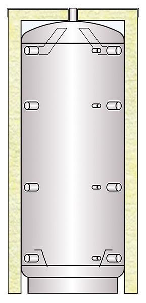 Δοχείο αδρανείας θερμού νερού