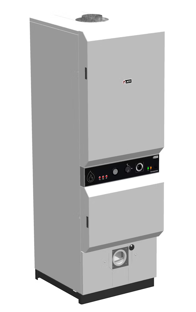 Σειρά HeatMaster N — λέβητες υψηλής απόδοσης διπλής λειτουργίας Tank-in-Tank ACV