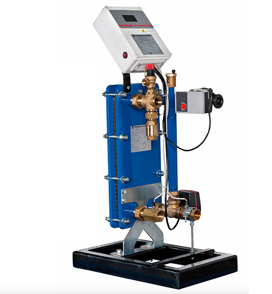 Σταθμός παραγωγής φρέσκου ζεστού νερού